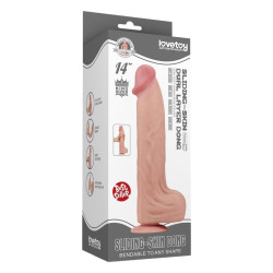 LoveToy SlidingSkin Gode réaliste Sliding Skin 27 x 6.5cm